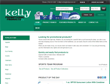 Tablet Screenshot of kellypromo.net